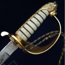 British 1827 Pattern Naval Officers Sword, Early 20th Century by Gieves 15